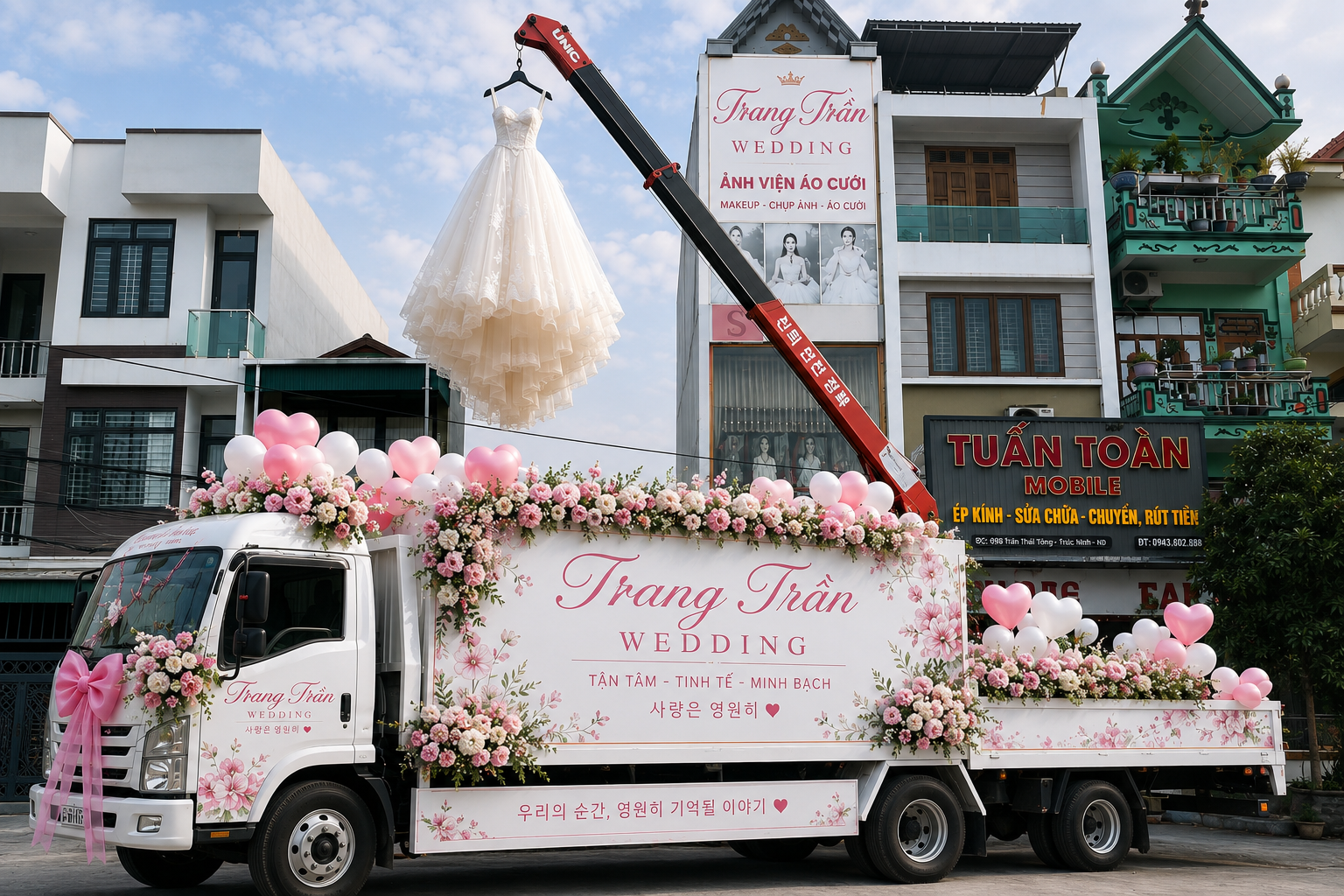 Hình ảnh thương hiệu Trang Trần Wedding